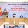 Hội nghị tổng kết công tác năm 2025 và định hướng nhiệm vụ 2026 của Ban Chỉ đạo quốc gia về hội nhập quốc tế, với Thủ tướng phát biểu trước các đại biểu tại Hà Nội.